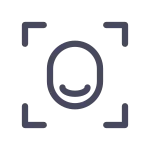 Face Recognition SVG Icon